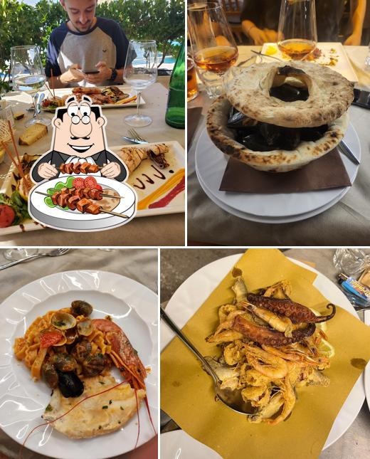 Cibo al Ristorante La Nassa