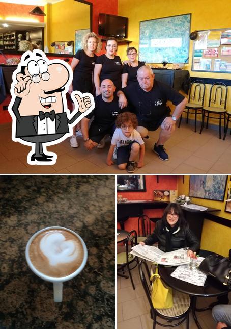 Questa è la immagine che mostra la interni e bevanda di Bar Il Caffe Di Luigi Di Ciuffreda A. Tabaccheria - PARTNER ELFBAR LOST MARY