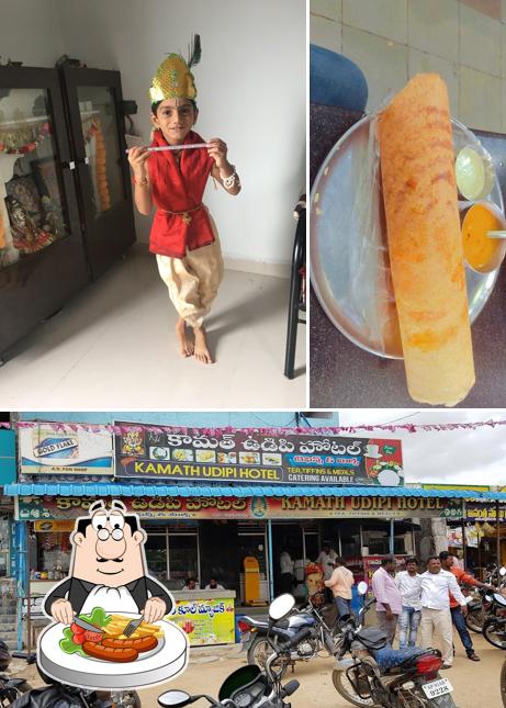 Among various things one can find food and exterior at New Kamath Udupi Hotel