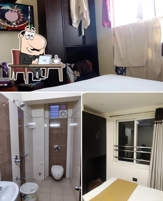 The interior of Hotel S.K's