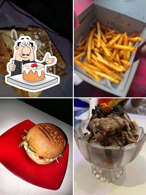 Carrot cake at Ice Park