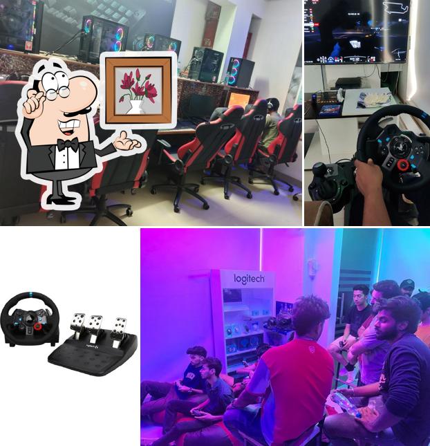 The interior of Laegamers Lounge Esports