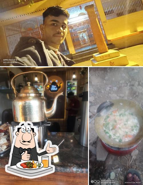 Ceviche at Majestic cold drink