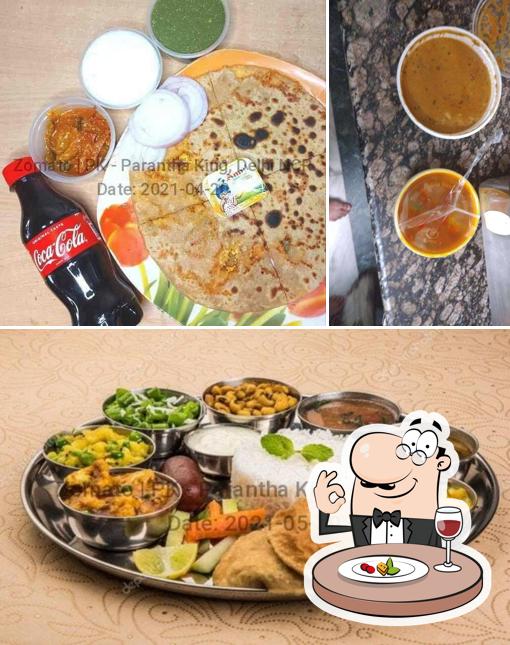 Food at PK PARATHA KING