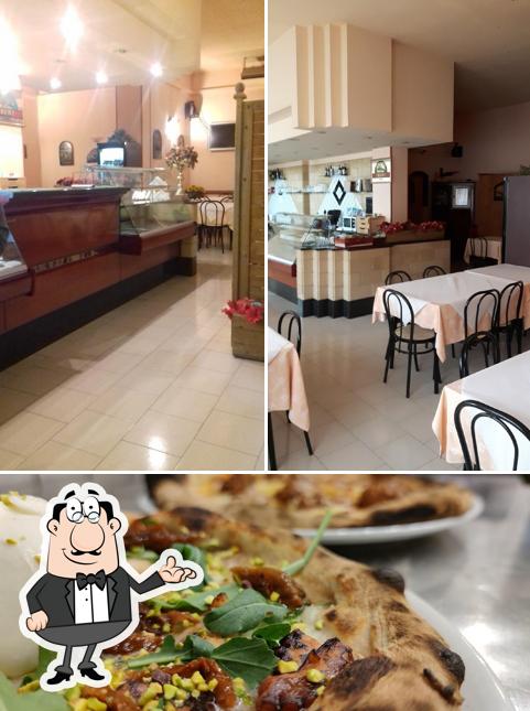 Tra le varie cose da Calabash pizzeria si possono trovare la interni e cibo