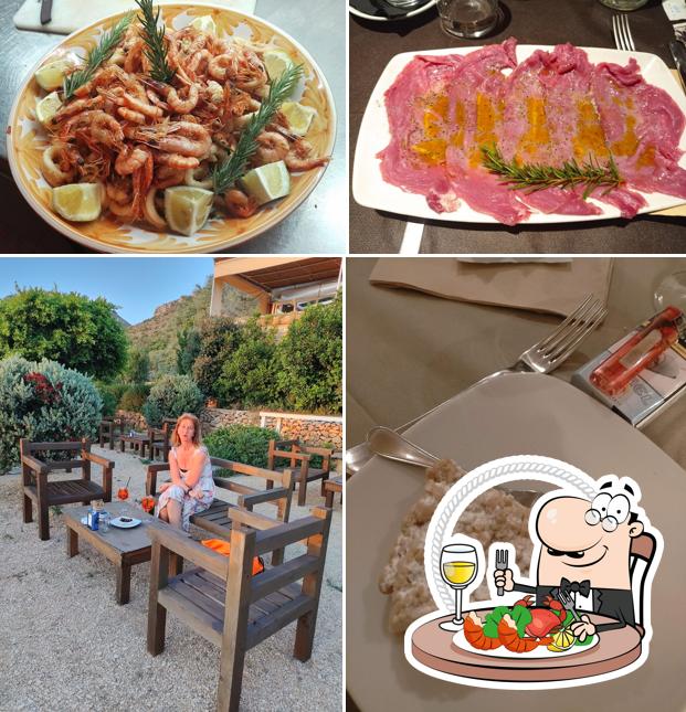 Ordina la cucina di mare a Agriturismo l'alencio