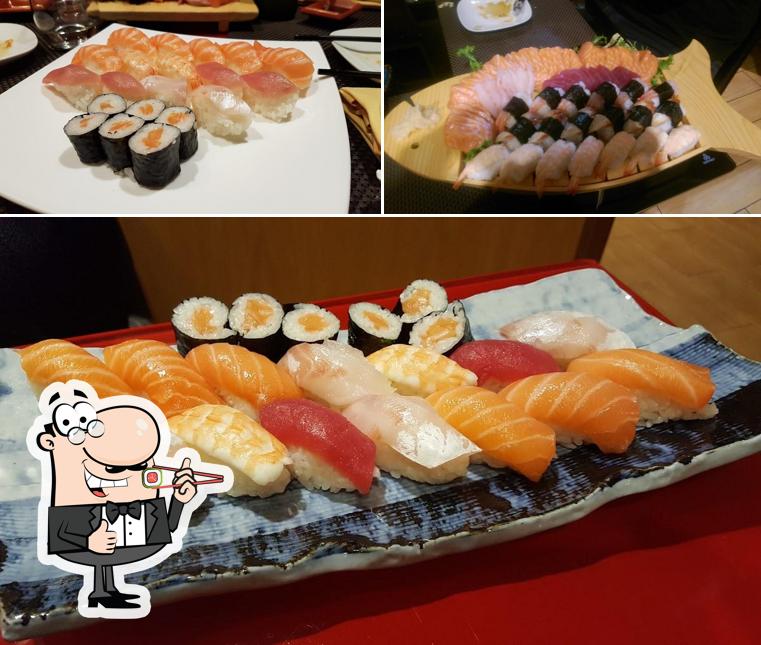 Prova le diverse opzioni di sushi