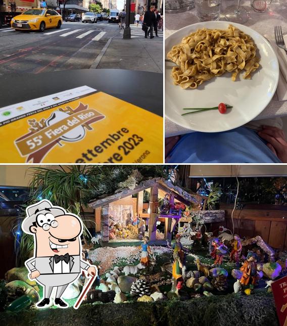 La immagine di esterno e bevanda da Trattoria Dai Zemei Snc Di Giacomello Francesco E C