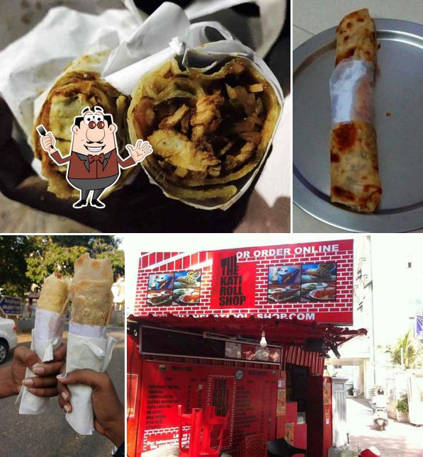 Meals at The Kati Roll Shop