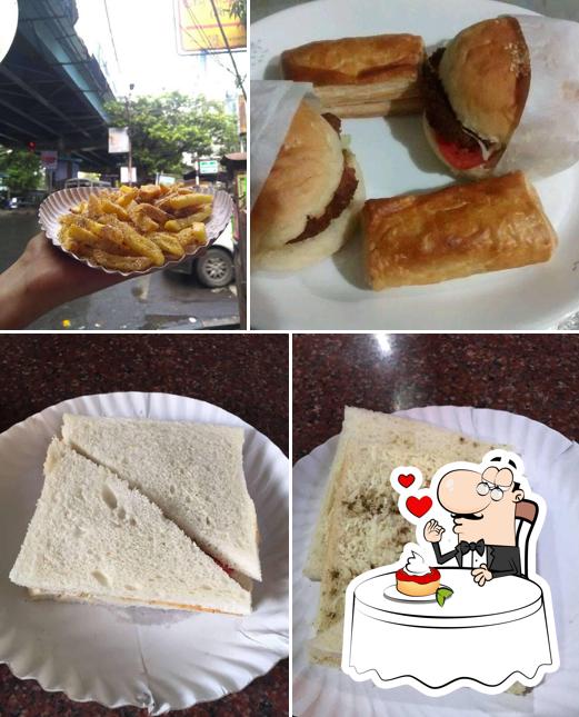 Corner cafe offers a variety of desserts