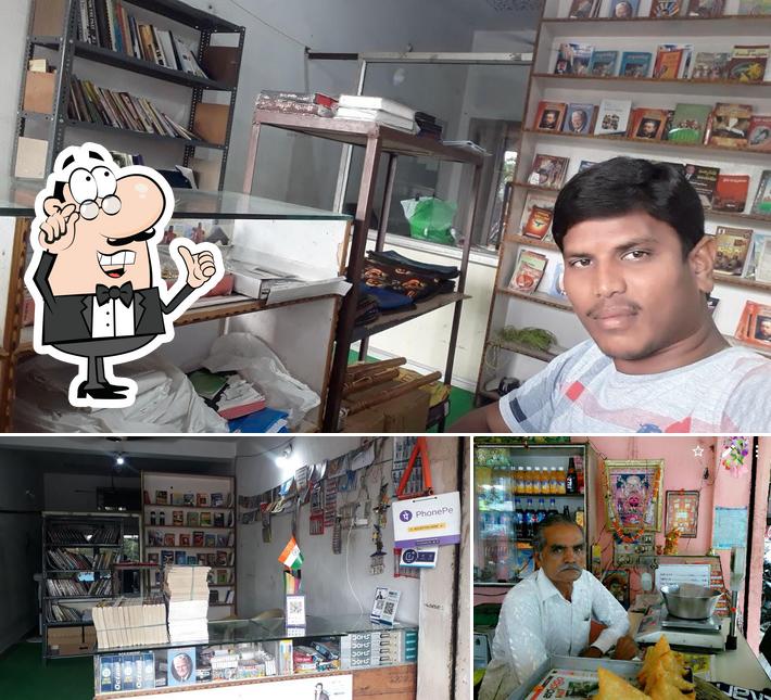 The interior of Prem Sweet House