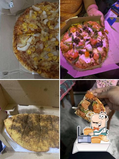 Garlic bread at Domino's Pizza