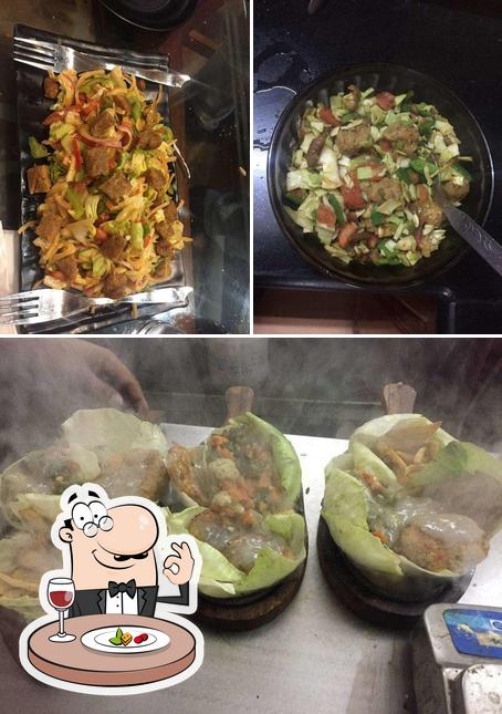 Food at Godwin Hotel Vegetarian Restaurant