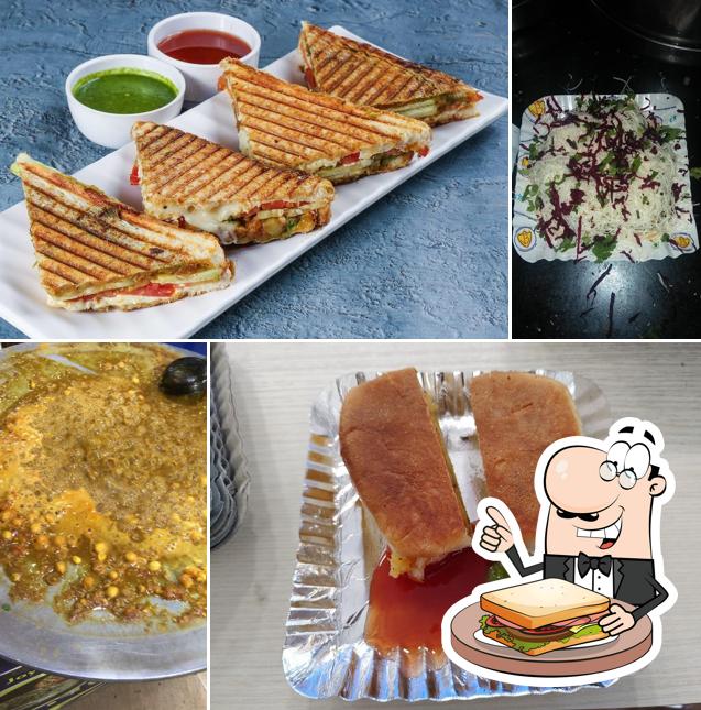 Grilled cheese sandwich at Jay Bhavani Vadapav