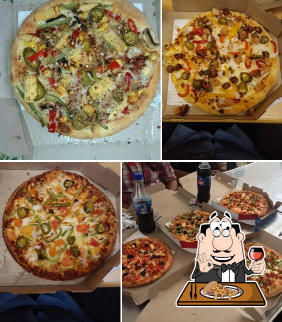 Order pizza at Domino's Pizza