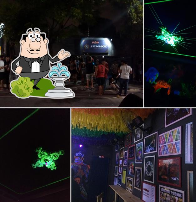 O exterior do Astro Pub