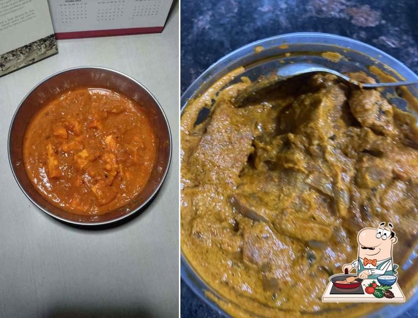 Chicken curry at Glocal Bhoj