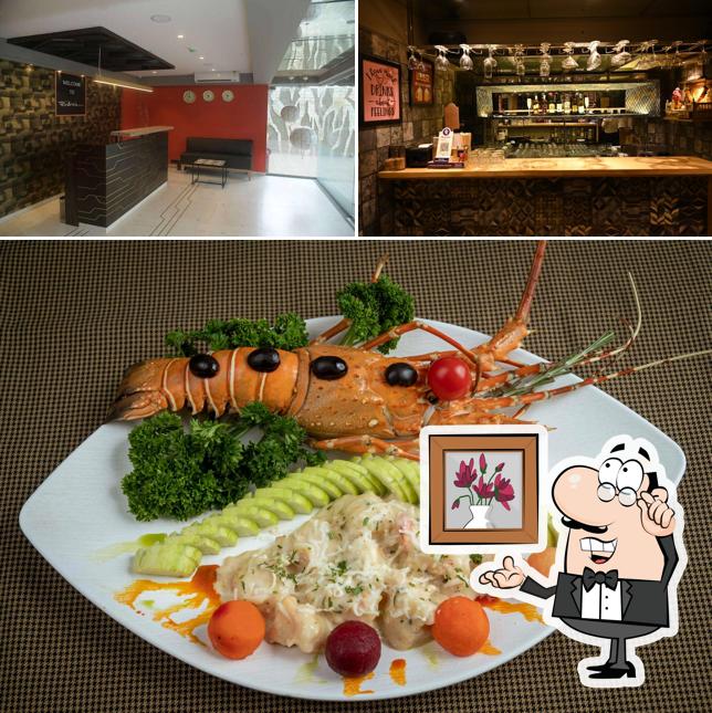 Among different things one can find interior and beverage at Machhli (Flavors of the Sea)