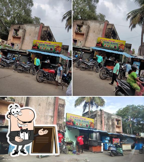 The exterior of Mamu Kadai Biryani