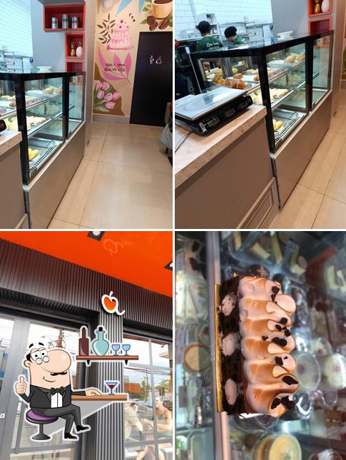 O interior do Vilma Cafeteria e Lanchonete