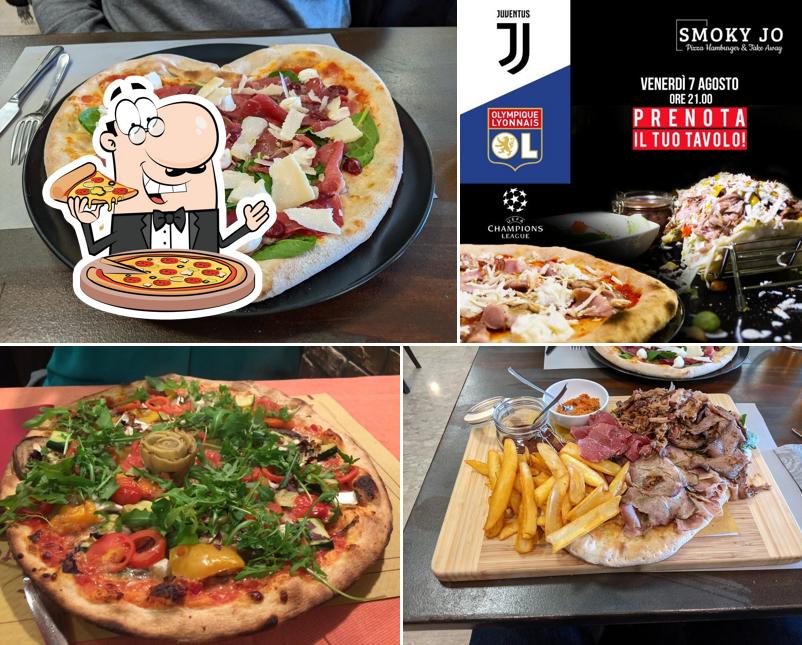 Prova una pizza a SMOKY JO pizza hamburger e Take Away