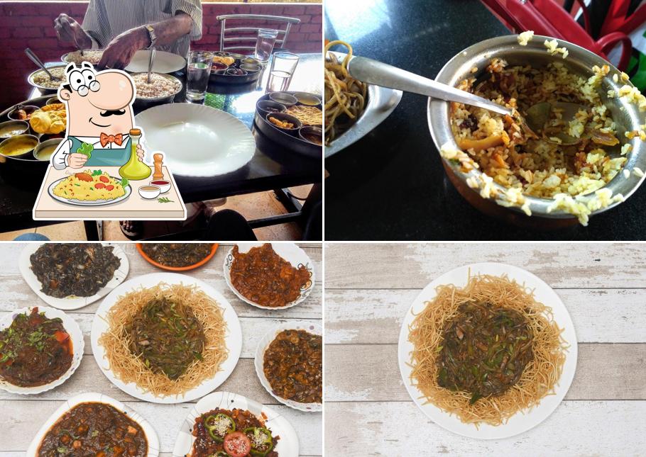 Food at Suburban Restaurant