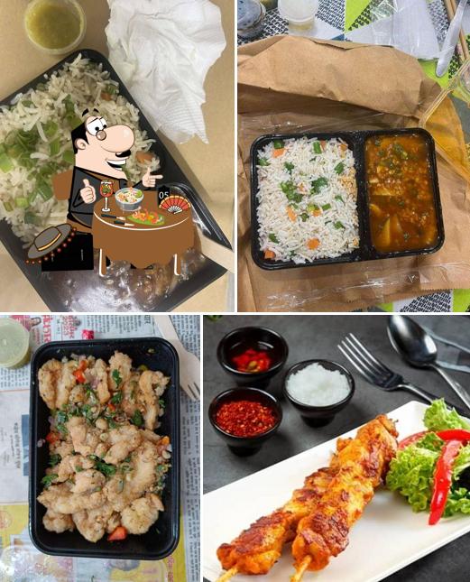 Food at Tangra Express