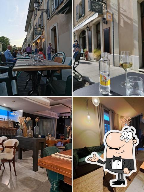 Dai un'occhiata agli interni di La Bise Restaurant