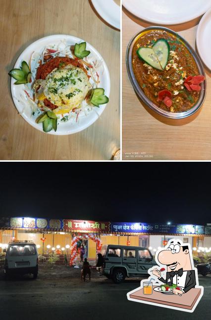The restaurant's food and exterior