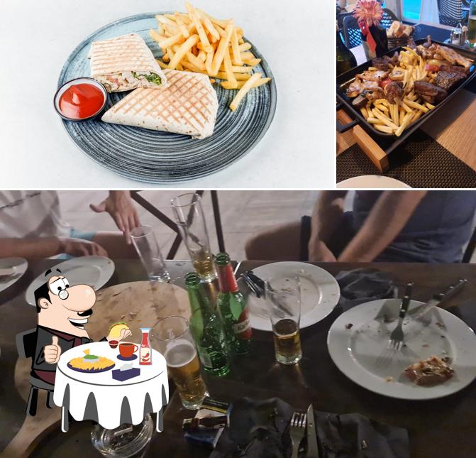 Piatto di formaggi al Green Park Restaurant