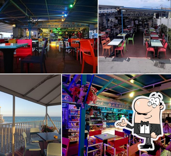 Gli interni di Il Baretto