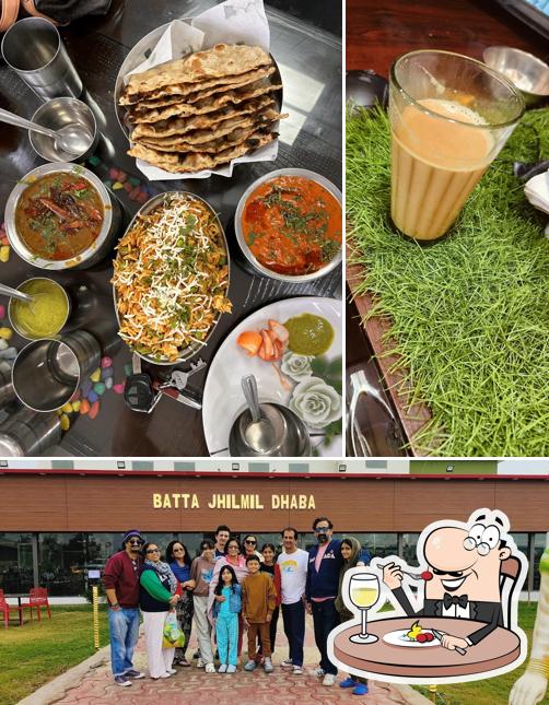 Food at BATTA JHILMIL DHABA
