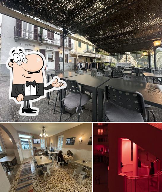 Gli interni di Bar Ristorante Plinio