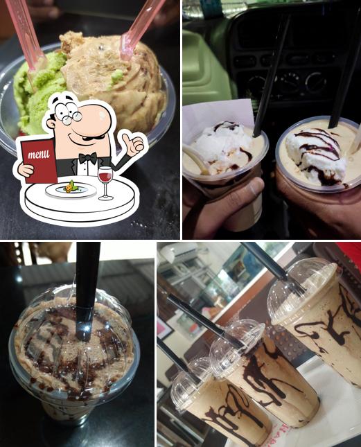 Meals at Habitz Ice Cream Parlor