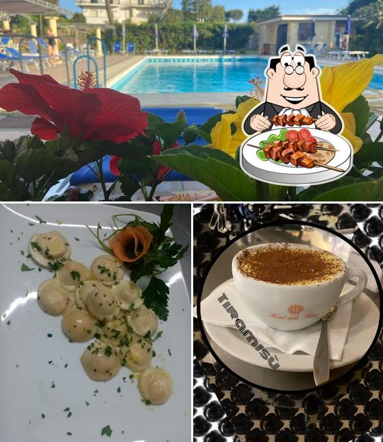 Cibo al Hotel Delle Palme