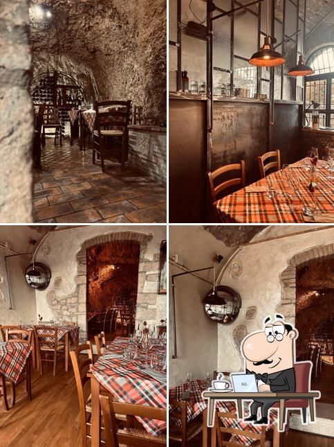 Gli interni di L'Oste all'Uno - Food & Wine