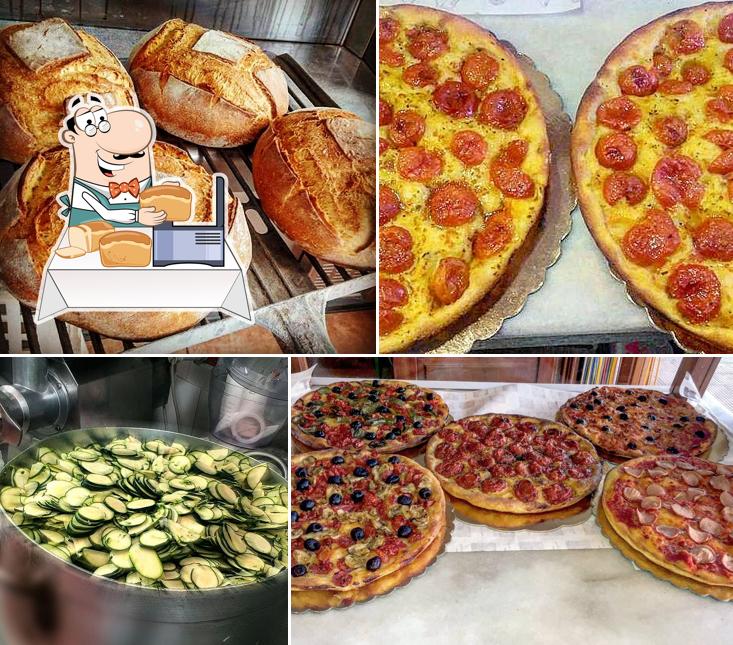Pane all'aglio al Panificio Palmieri