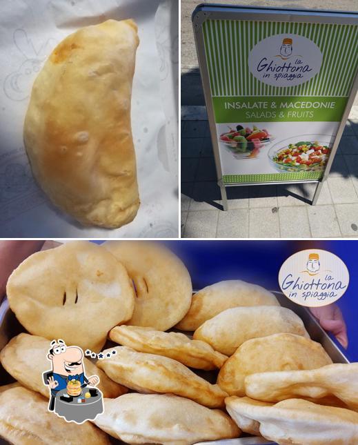 Cibo al Pizzeria La Ghiottona in Spiaggia