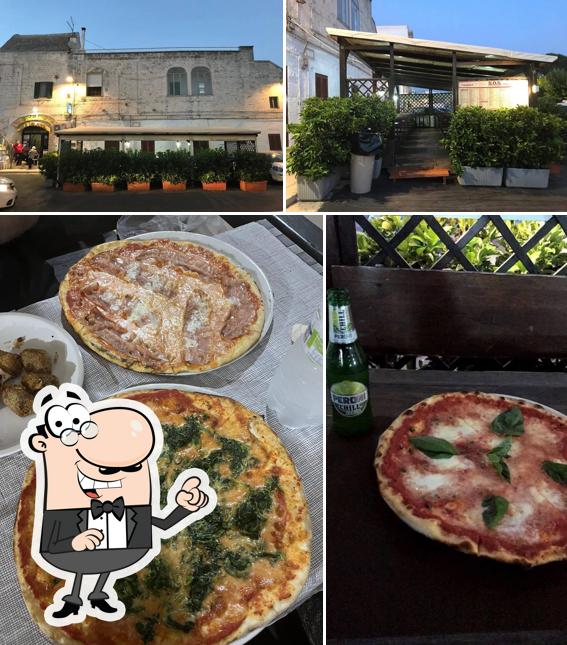 Tra le diverse cose da S.O.S. Gastronomia si possono trovare la esterno e cibo