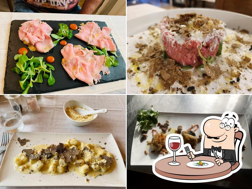 Cibo al Trattoria Rocchetti