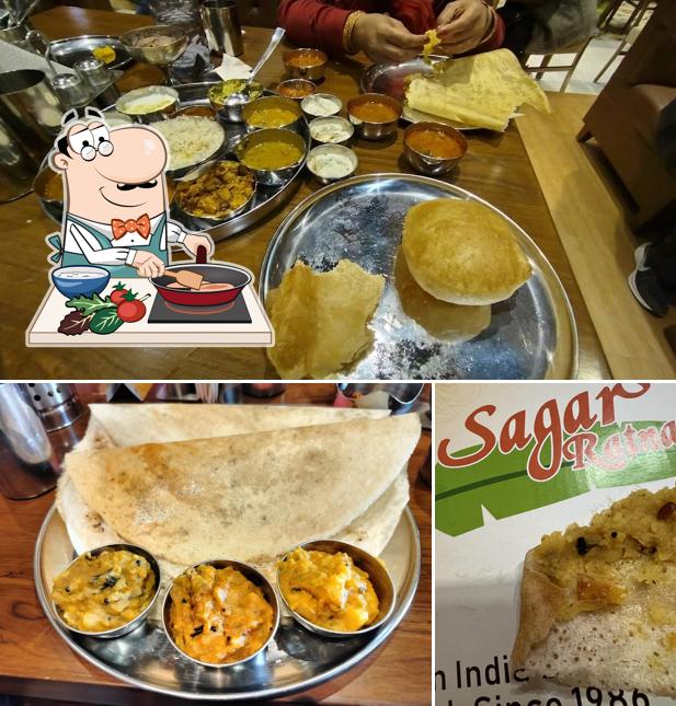 Chicken curry at Sagar Ratna