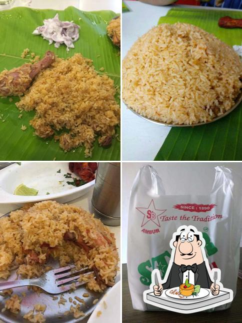 Meals at Ambur Star Biryani - Ramapuram
