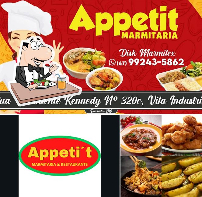Comida em Appeti't Restaurante & Marmitaria