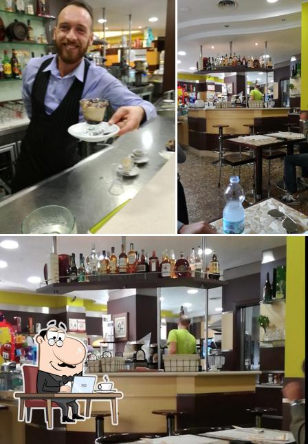 Gli interni di Bar La Rosa