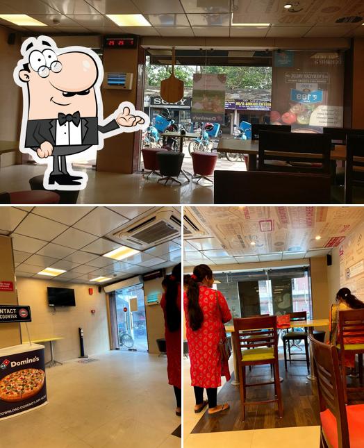 Check out how Domino's Pizza Christianpatty, Nagaon looks inside