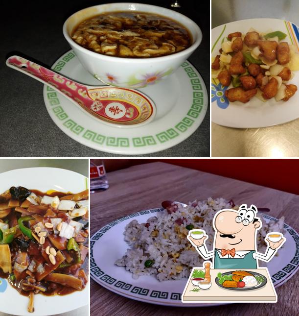 Pollo kung pao al Macao Restaurant and Catering