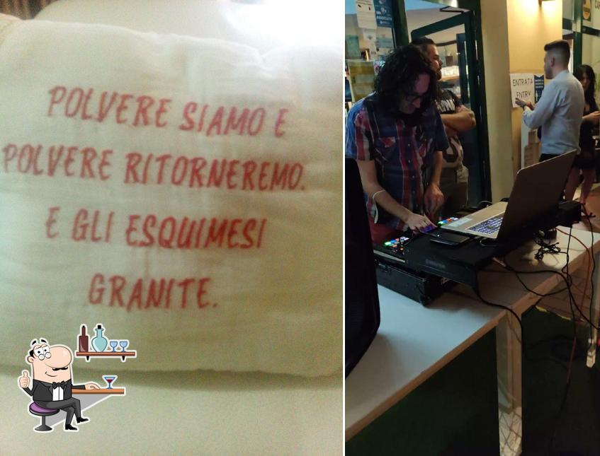 Gli interni di Bar Skiply