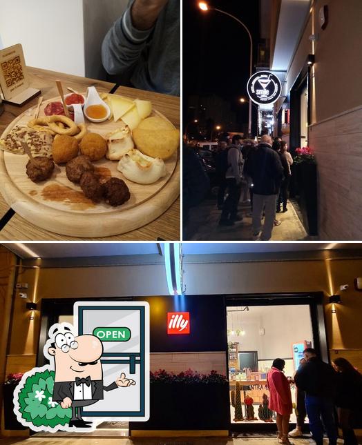 Questa è la foto che raffigura la esterno e cibo di Smile - entra solo chi sorride