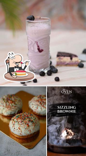 Oven the Bakery & Cafe provides a variety of sweet dishes