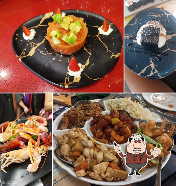 Cibo al Ristorante Sushi Lin